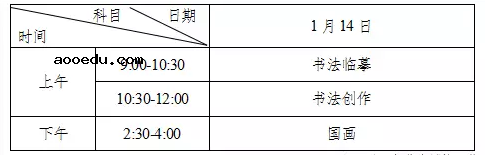 2018年湖南艺术类专业全省统考工作通知