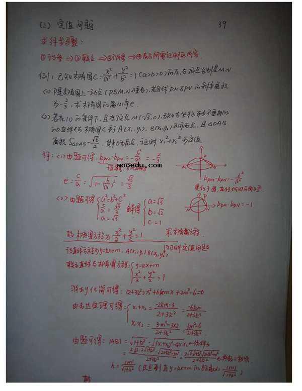 程伟高中数学33条神级结论【完整版】