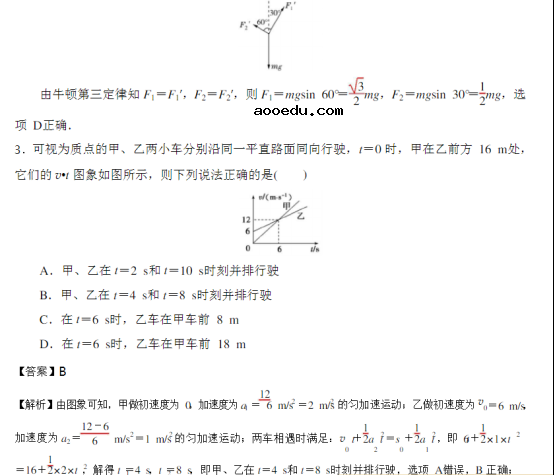 2020高考物理考前冲刺模拟试题【含答案】