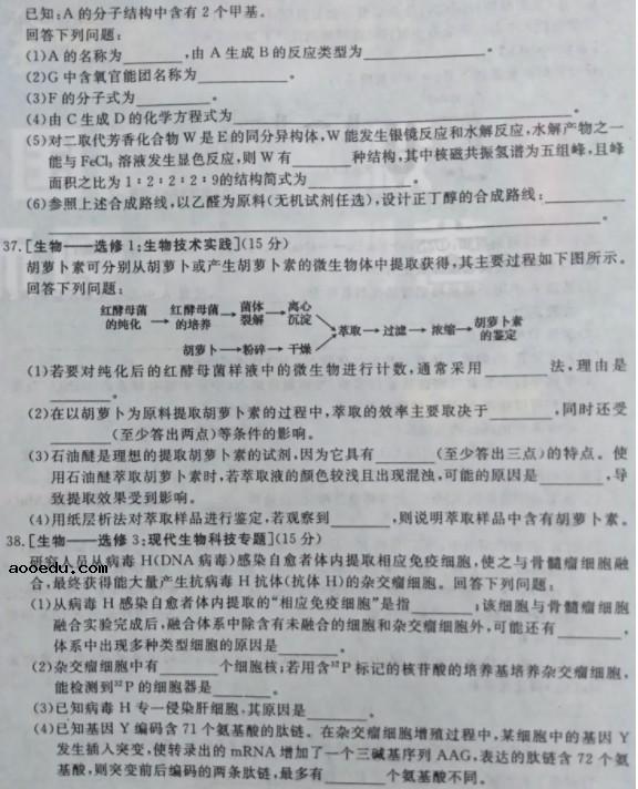 2021全国100所名校卷【含答案】