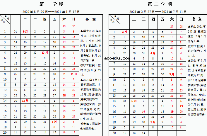 2020山西高校开学时间公布