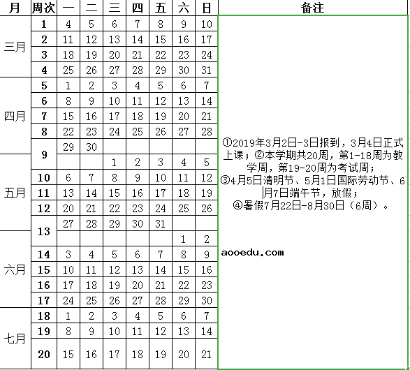 2019宁夏各大学暑假放假时间安排表