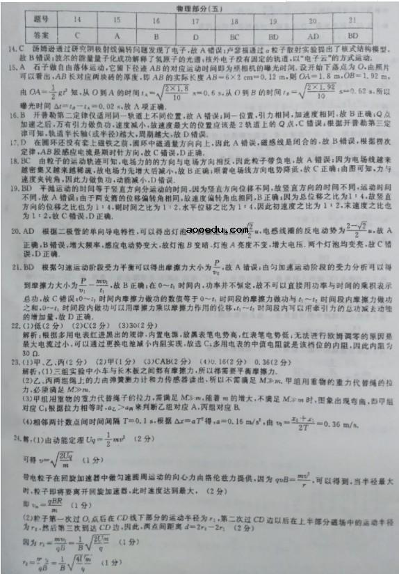 2021全国100所名校卷【含答案】