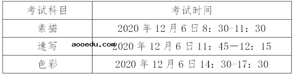 2021广东艺术类专业统考时间公布