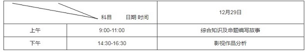 2020年湖南高生艺术类专业考试时间及科目