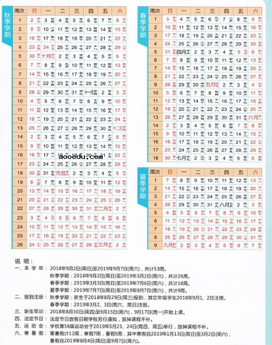 2019辽宁各大学暑假放假时间安排表