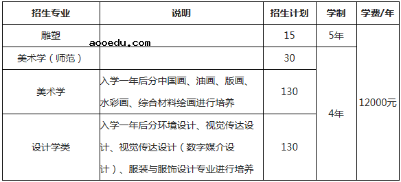 2020东北师范大学美术类招生简章及计划