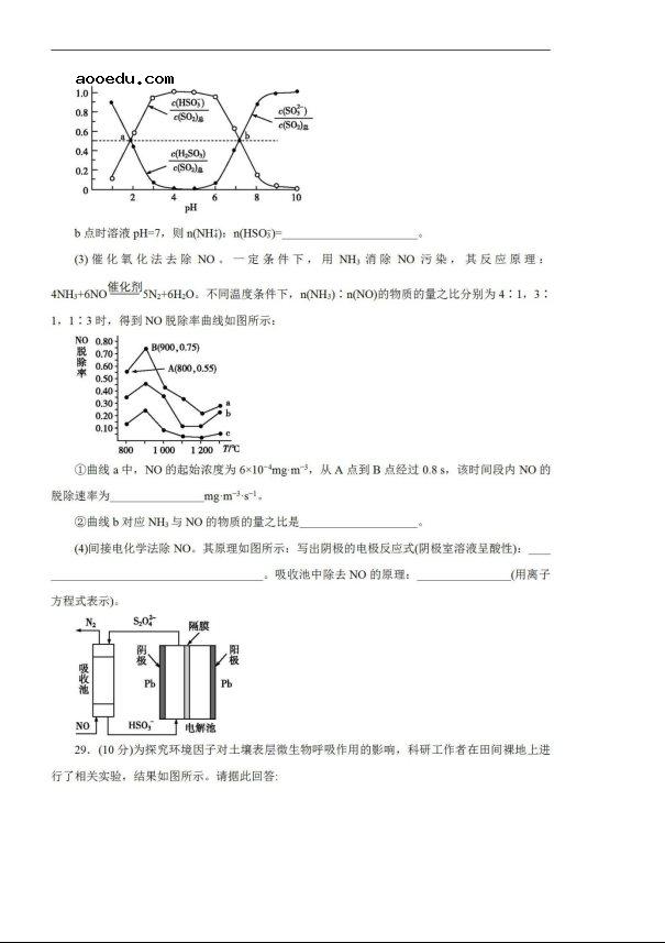 2020届吉林省高三理综线上模拟试题