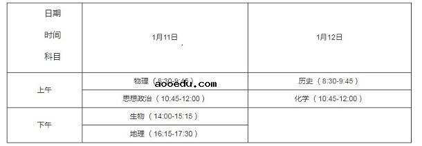 2019-2020年江苏高中学业水平合格性考试时间公布