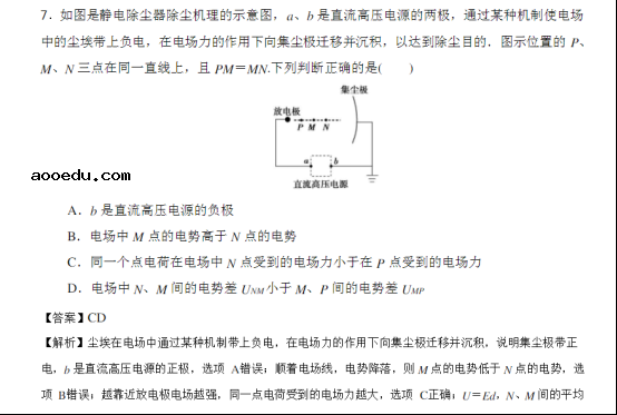 2020高考物理考前冲刺模拟试题【含答案】