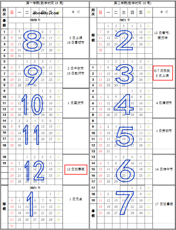 2021西藏各高校寒假放假及开学时间