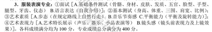 2021四川表演艺考考试时间及内容