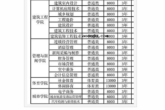 成都艺术职业大学学费