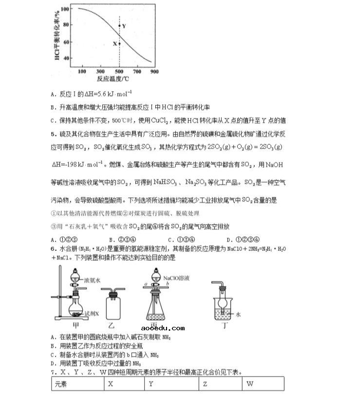 2021江苏省高考化学压轴卷及答案解析