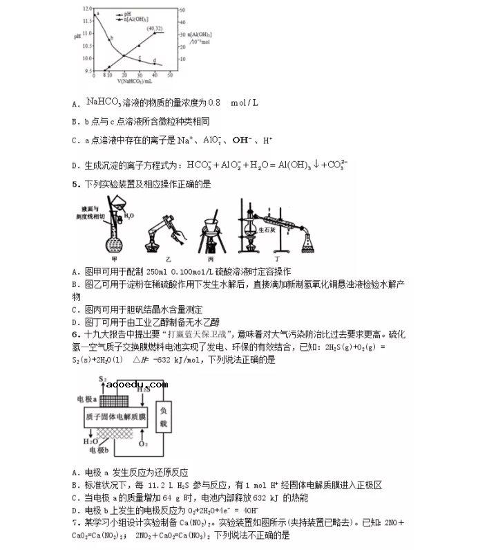 2021福建省高考化学压轴卷及答案解析