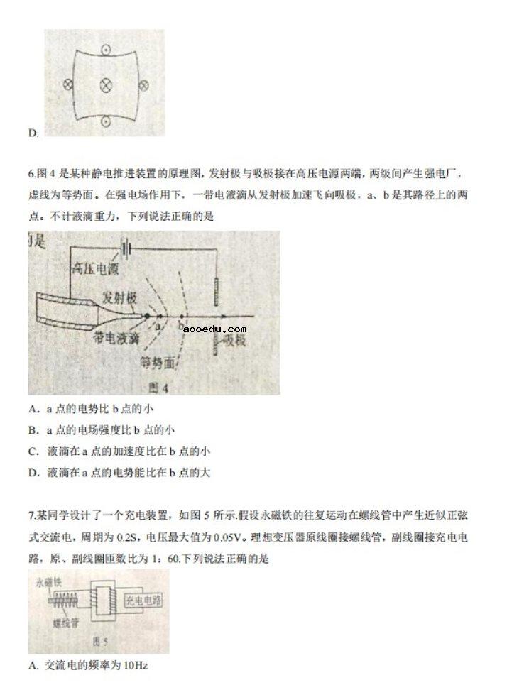 2021年广东高考物理真题