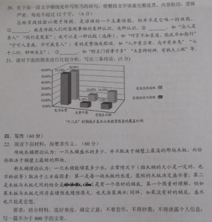 2021广西高考语文模拟卷及答案