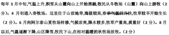 2022广东高考地理模拟试题及答案解析