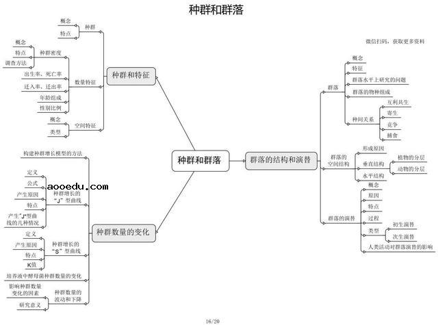 高中生物思维导图 如何学好生物知识