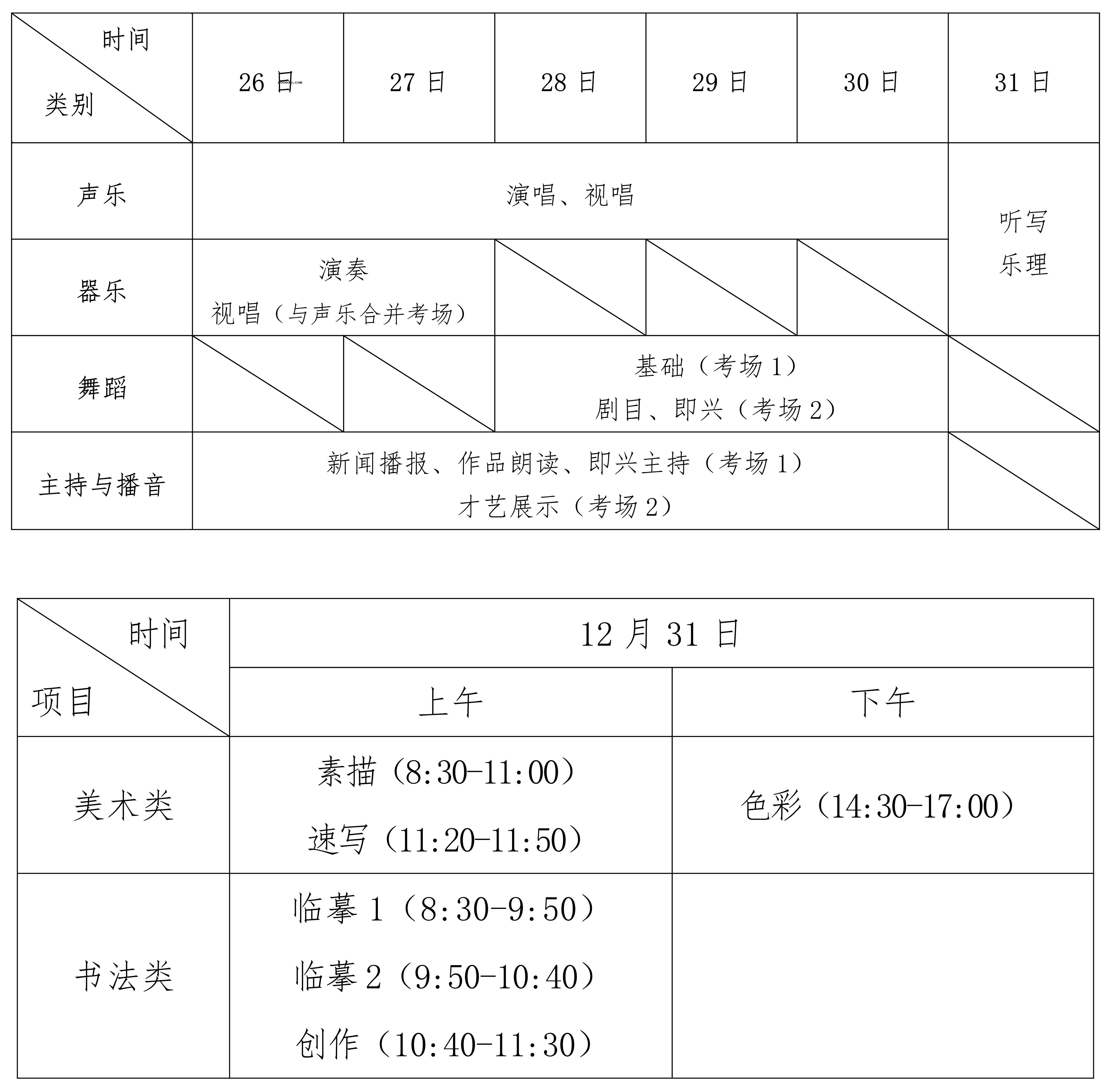 海南2023艺术省统考准考证打印时间 在哪打印