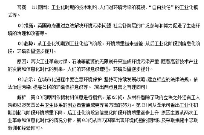 2023南京外国语学校高三历史模拟试题及答案