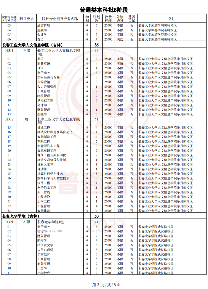 2023天津普通类本科批次B阶段征询志愿截止时间