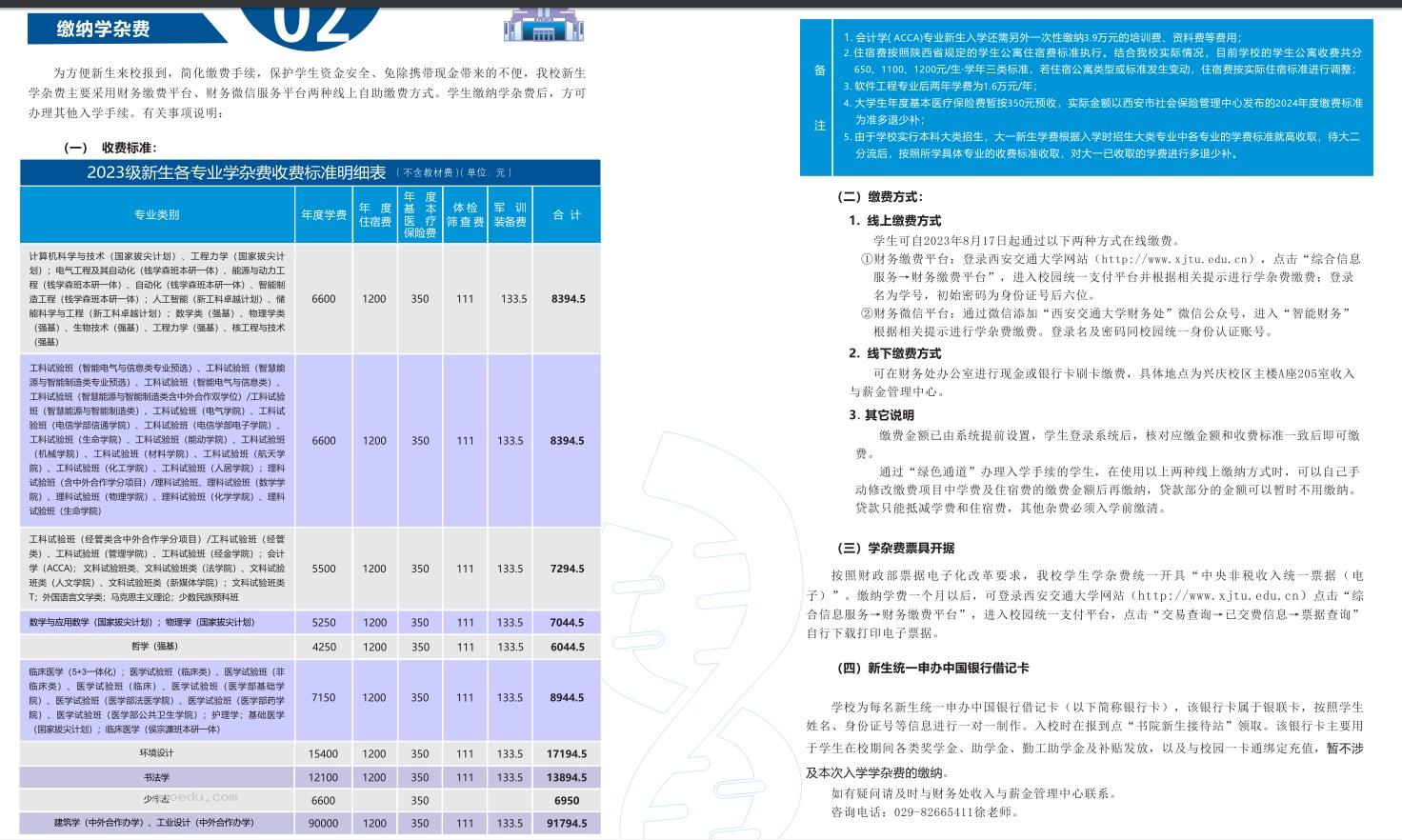 2023西安交通大学新生报到时间及入学须知 迎新网入口