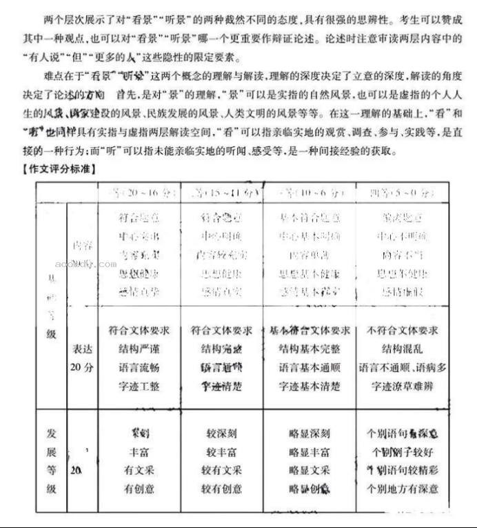 安徽省鼎尖名校2024高三10月联考语文试题及答案解析