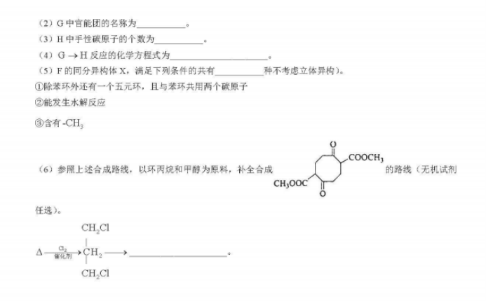 湖南省衡阳八中2024高三10月月考化学试题及答案解析