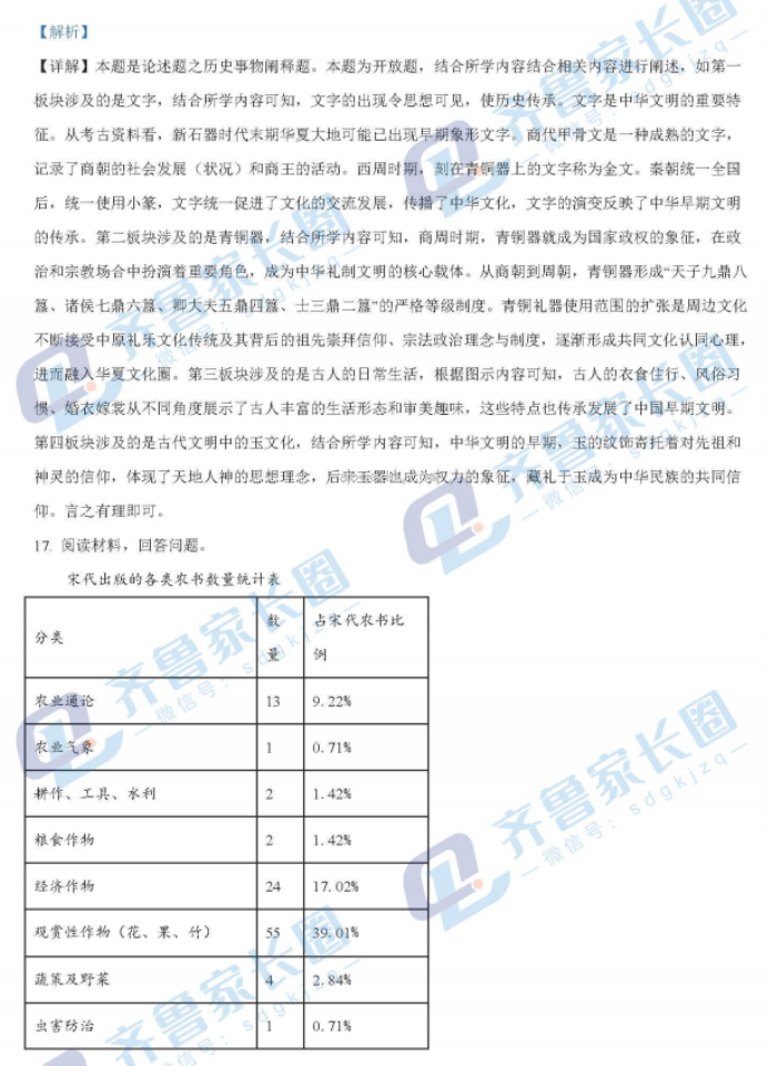 山东金太阳2024高三上学期10月联考历史试题及答案解析