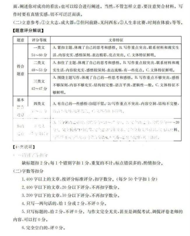 河南金太阳2024高三10月大联考语文试题及答案解析