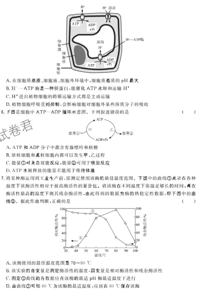 河北邢台部分高中2024高三11月期中考生物试题及答案解析