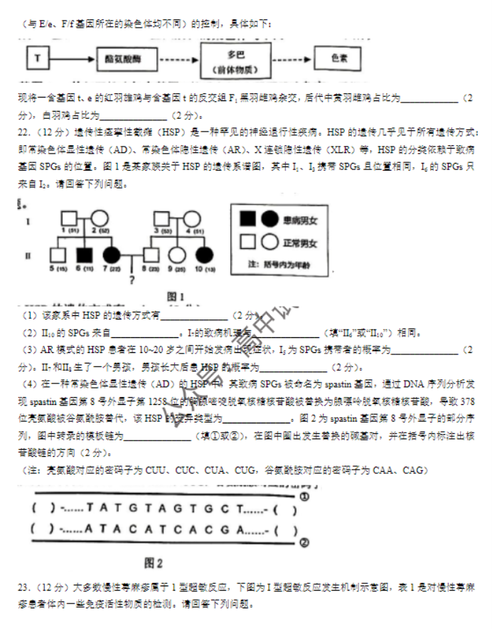 江苏常州2024高三上学期11月期中考试生物试题及答案解析