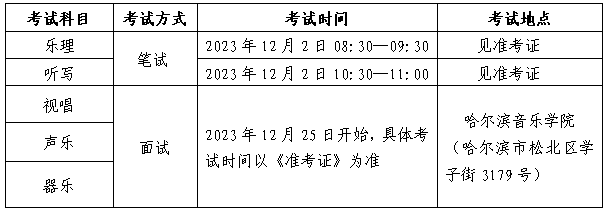 2025黑龙江艺术统考/联考什么时候考试 具体考试时间安排