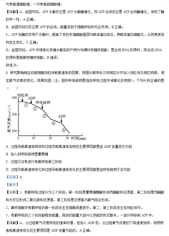 天津南开区2024高三11月阶段性检测一生物试题及答案解析