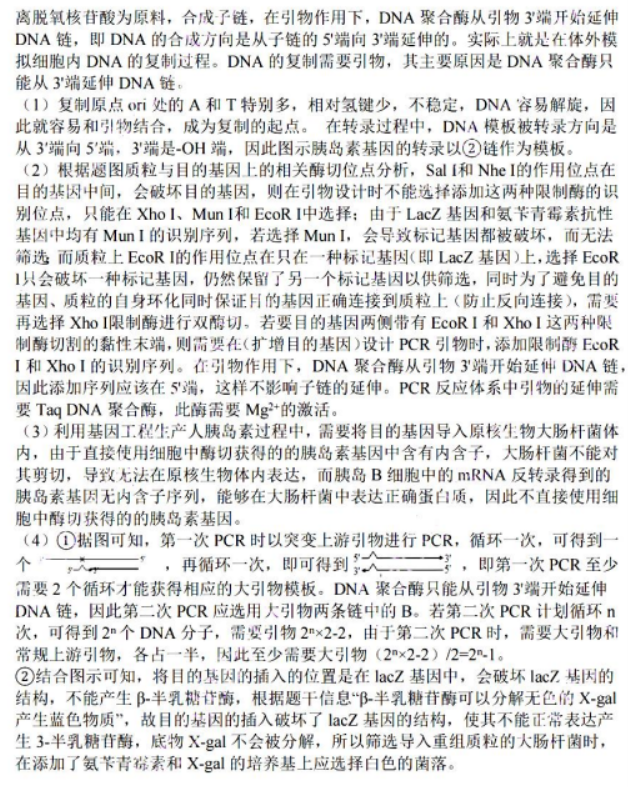 江苏南通如皋市2024高三11月期中考试生物试题及答案解析