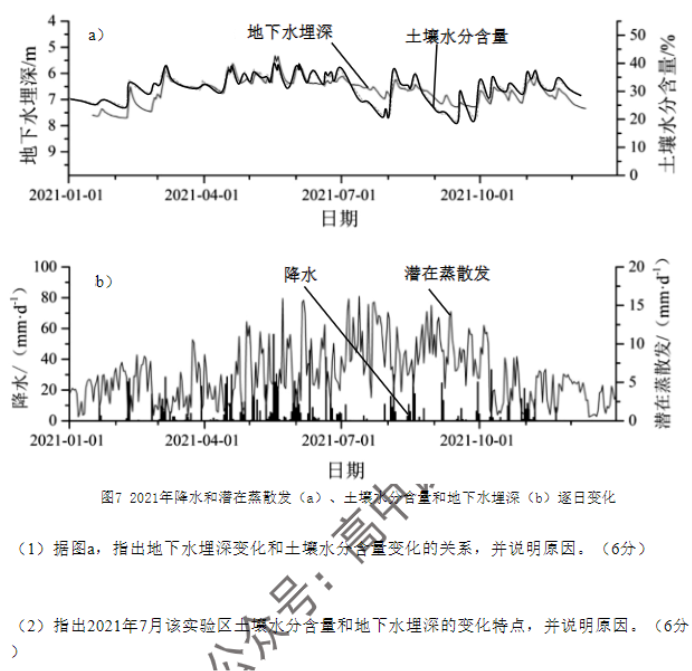 广东广州六中等四校2024高三期中联考地理试题及答案解析