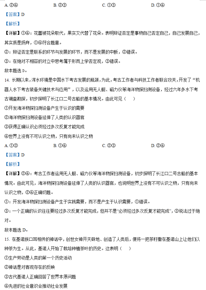 湖南省邵阳武冈市2024高三11月期中考政治试题及答案解析