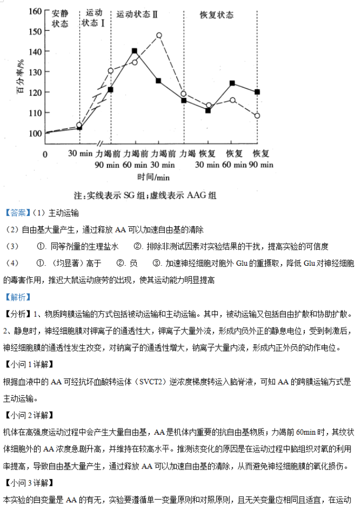 湖南省邵阳武冈市2024高三11月期中考生物试题及答案解析