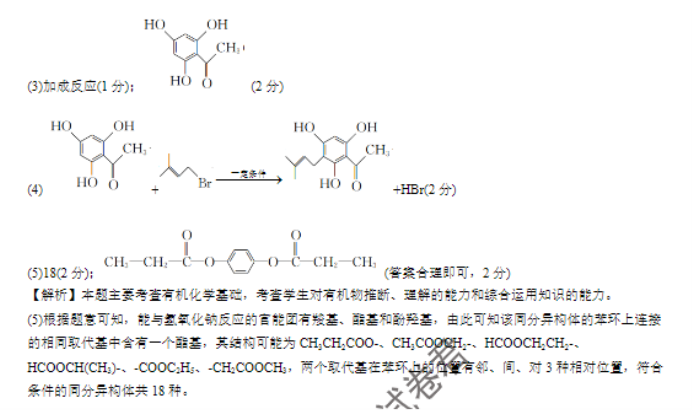 广西四市2024高三跨市联合适应性检测化学试题及答案解析