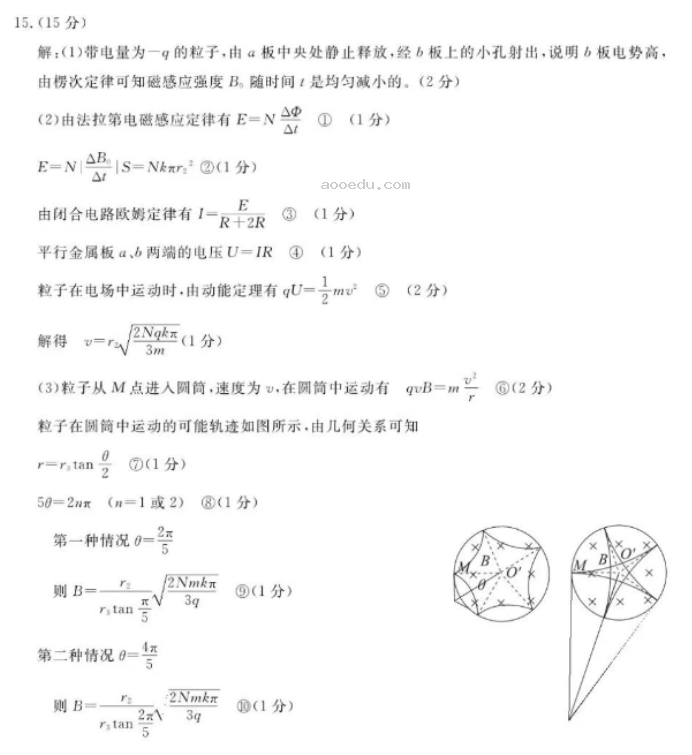 广东湛江市2024高三一模考试物理试题及答案解析