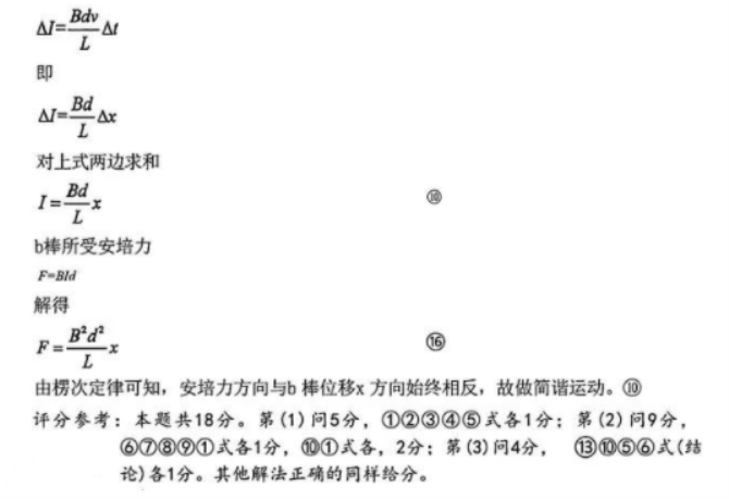 湖北武汉市2024高三二月调研考物理试题及答案解析