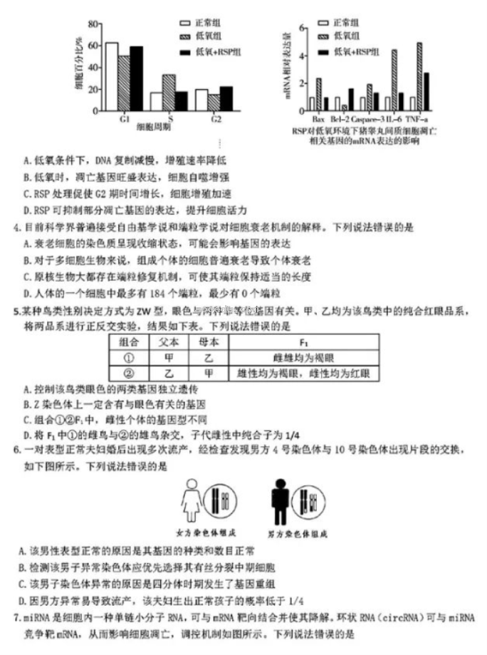 山东中学联盟2024高考考前热身押题生物试题及答案解析