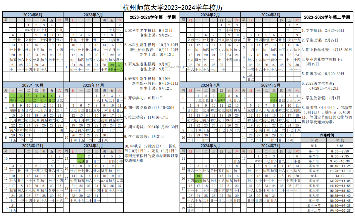 2024杭州师范大学招生章程 录取规则是什么