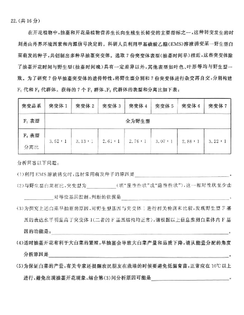  湖北2025届圆创联盟高三8月联考生物试题及答案汇总