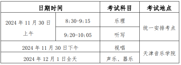 2025天津艺术统考/联考考试时间几月几号 哪天开考